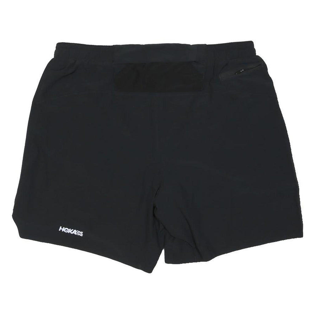 HOKA Mens Black Running Sports Shorts M W32 Lightweight Comfortable Activewear