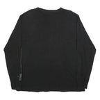 MAJESTIC Mens Black Indianapolis Colts Graphic T-Shirt XL Long Sleeve Crew Neck