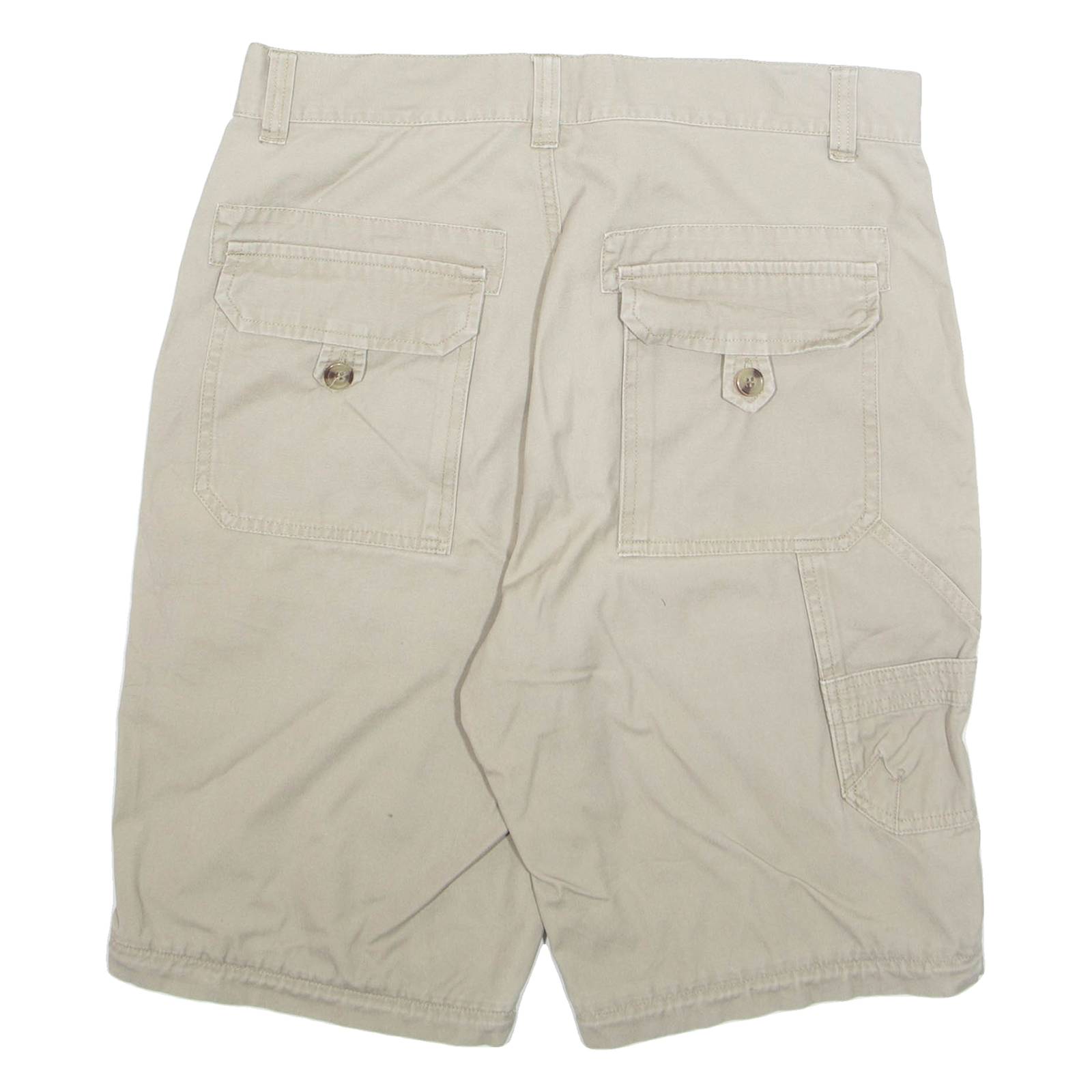 BIAGGINI Mens Workwear Shorts Beige 2XL W32