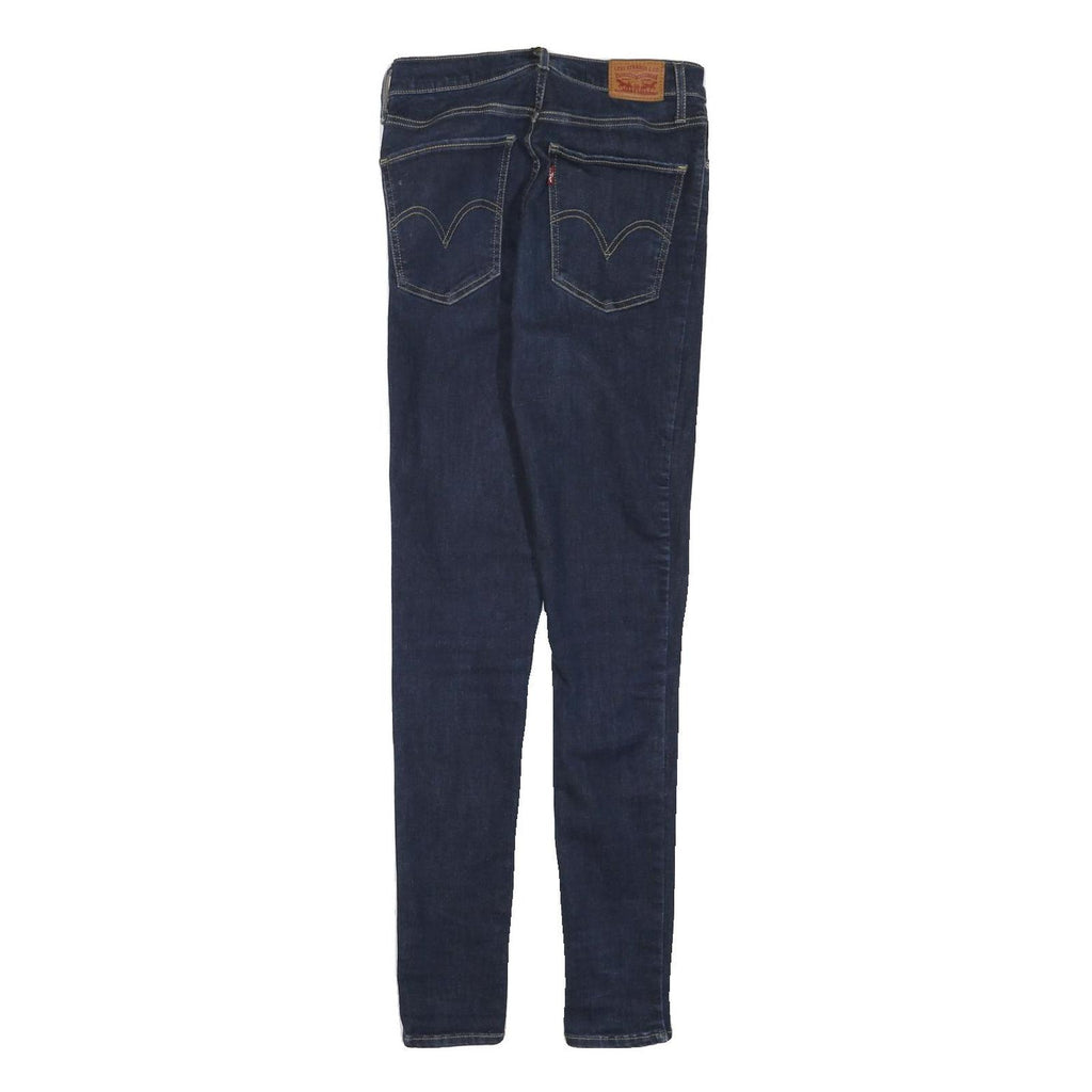 LEVI'S Womens Jeans Blue Slim Skinny Denim Woven W26 L30 Classic Cotton Blend