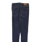 LEVI'S Womens Jeans Blue Slim Skinny Denim Woven W26 L30 Classic Cotton Blend