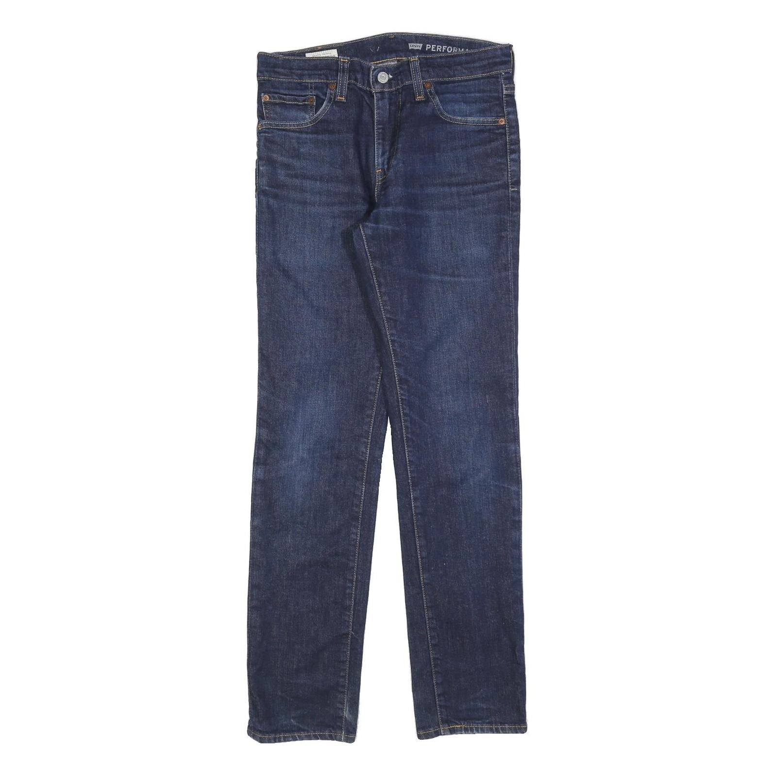 LEVI'S 511 Slim Mens Jeans Blue Slim Skinny Denim Dark W30 L32 Performance