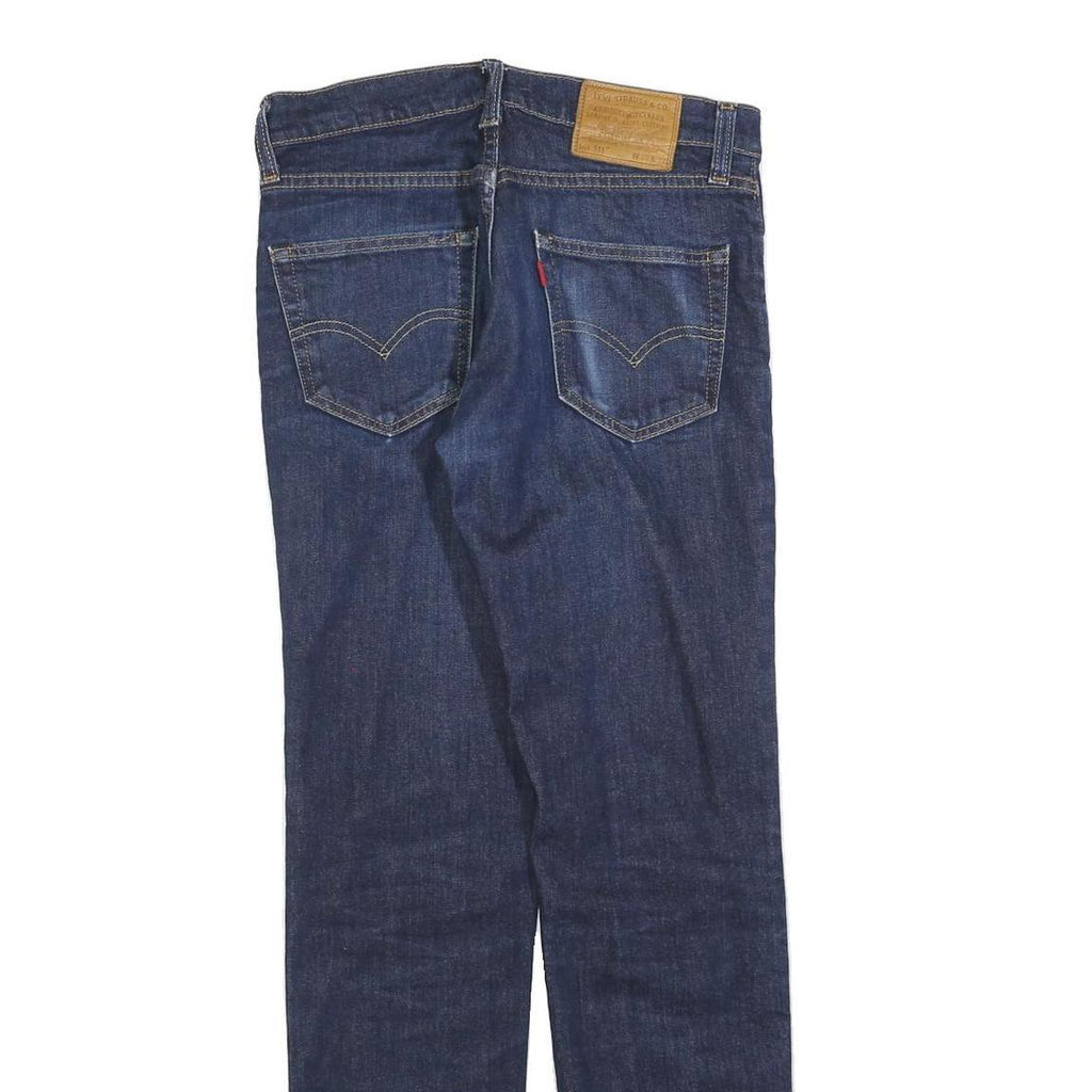 LEVI'S 511 Slim Mens Jeans Blue Slim Skinny Denim Dark W30 L32 Performance