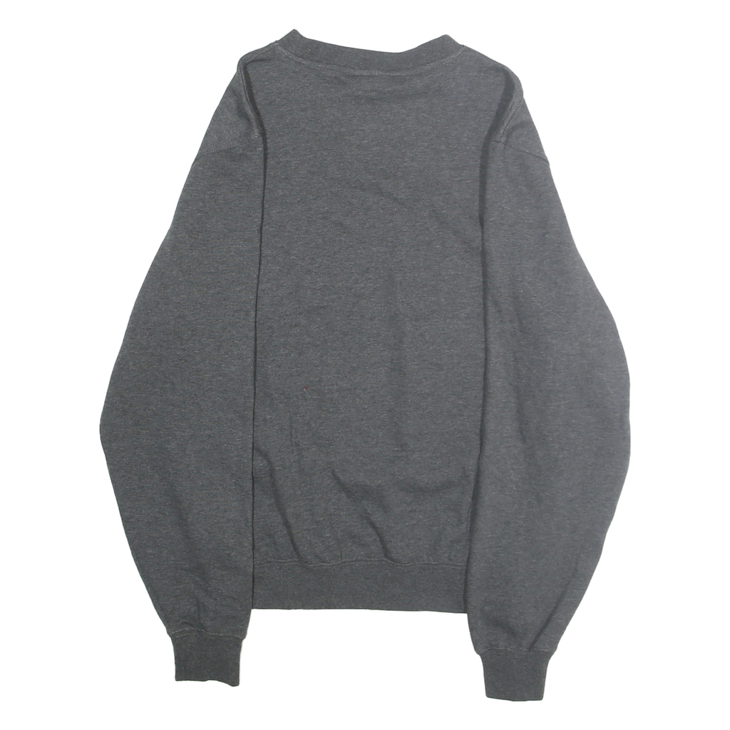 HERITAGE Mens Grey Southern California Grandparent Crew Neck S Sweatshirt
