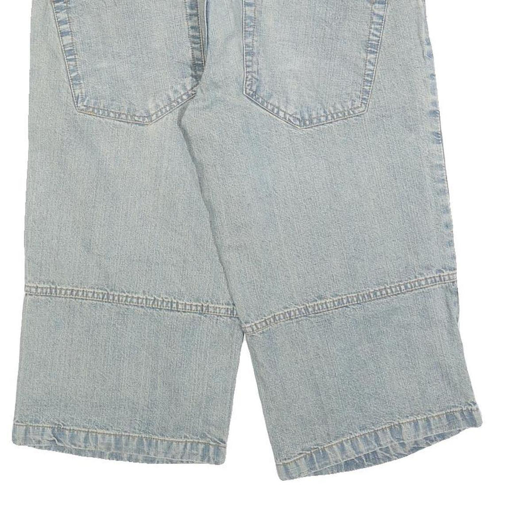 REWARD DENIM Mens Shorts Blue Casual L W35 Cotton Blend Light Wash