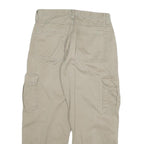 DICKIES Mens Cotton Blend Beige Workwear Regular Fit Cargo Trousers W32 L30