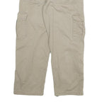 DICKIES Mens Cotton Blend Beige Workwear Regular Fit Cargo Trousers W32 L30