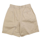 LIZ CLAIRBORNE Womens Beige Casual Shorts M W28 Cotton Blend Comfortable Fit