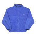 WEST MARINE Mens Blue Jacket L Polyester Blend Zip Casual Lightweight Fleece