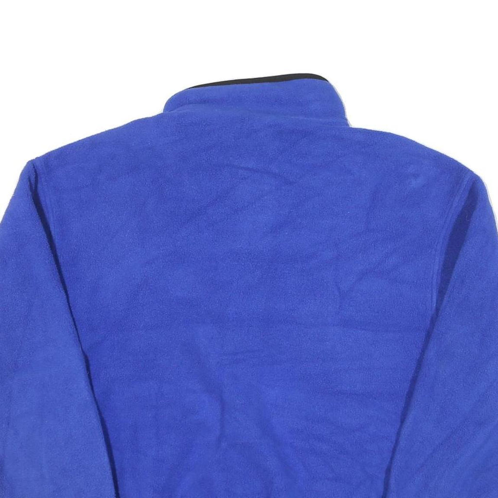 WEST MARINE Mens Blue Jacket L Polyester Blend Zip Casual Lightweight Fleece