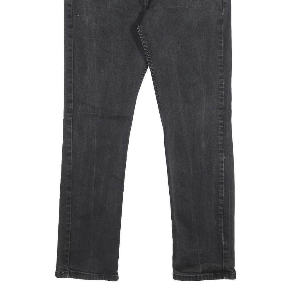 LEVI'S 511 Mens Jeans Black Slim Skinny Denim W32 L29 Classic Zip Pockets