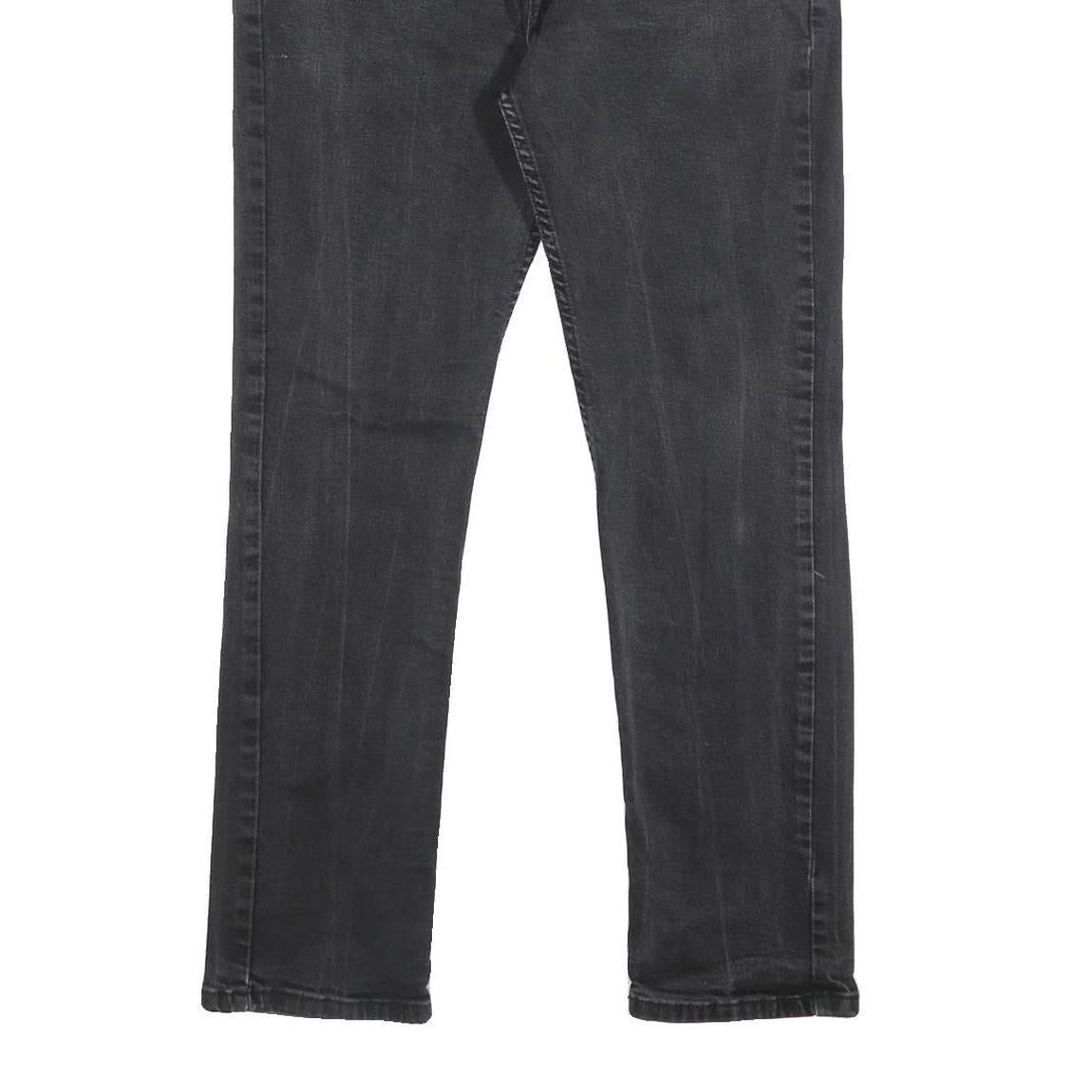 LEVI'S 511 Mens Jeans Black Slim Skinny Denim W32 L29 Classic Zip Pockets