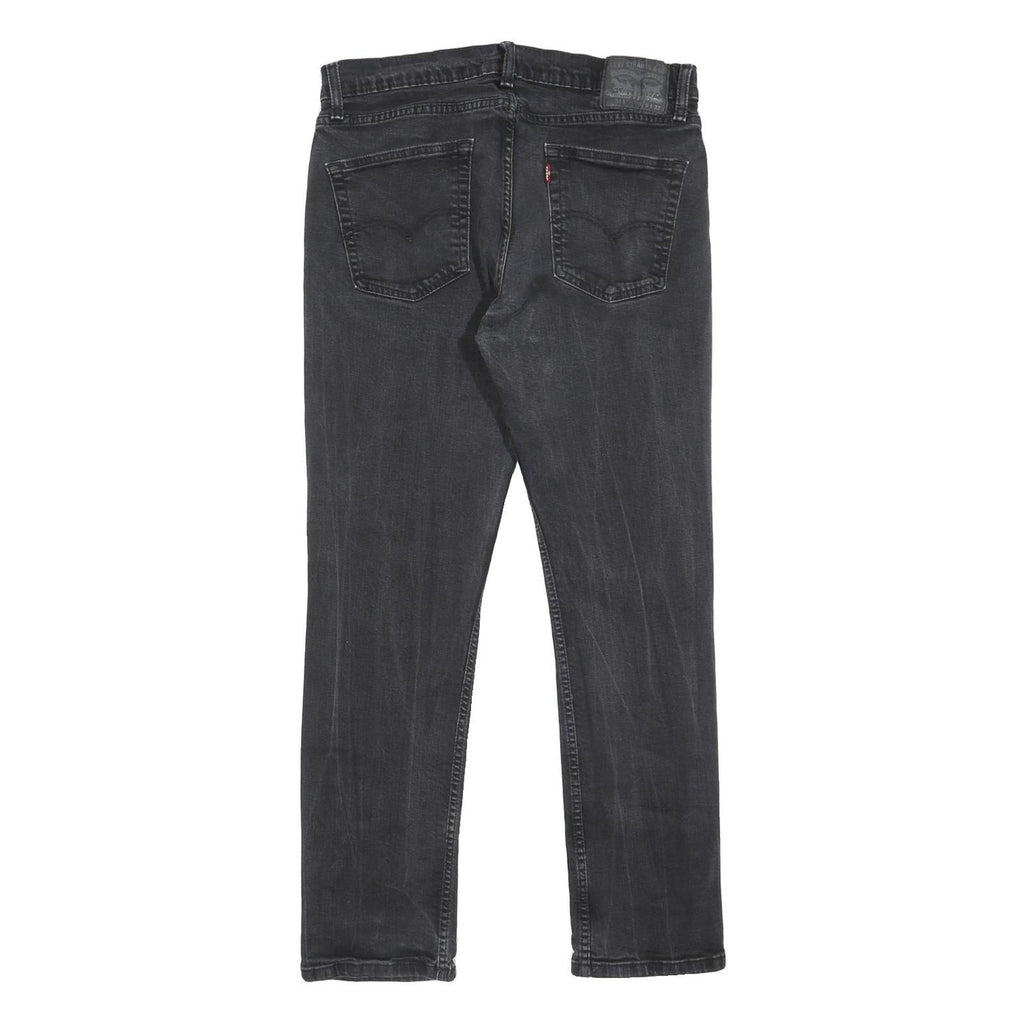 LEVI'S 511 Mens Jeans Black Slim Skinny Denim W32 L29 Classic Zip Pockets