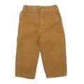 CARHARTT Boys Cotton Regular Fit Beige Workwear Trousers W18 L11 Casual