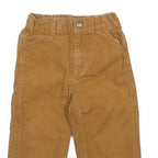 CARHARTT Boys Cotton Regular Fit Beige Workwear Trousers W18 L11 Casual