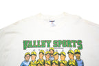 JERZEES Mens White Valley Sports World Champs 2002 Graphic T-Shirt XL Short