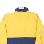 PACIFIC TRAIL Mens Yellow & Navy Classic Jacket L Polyester Blend Zip Outdoor