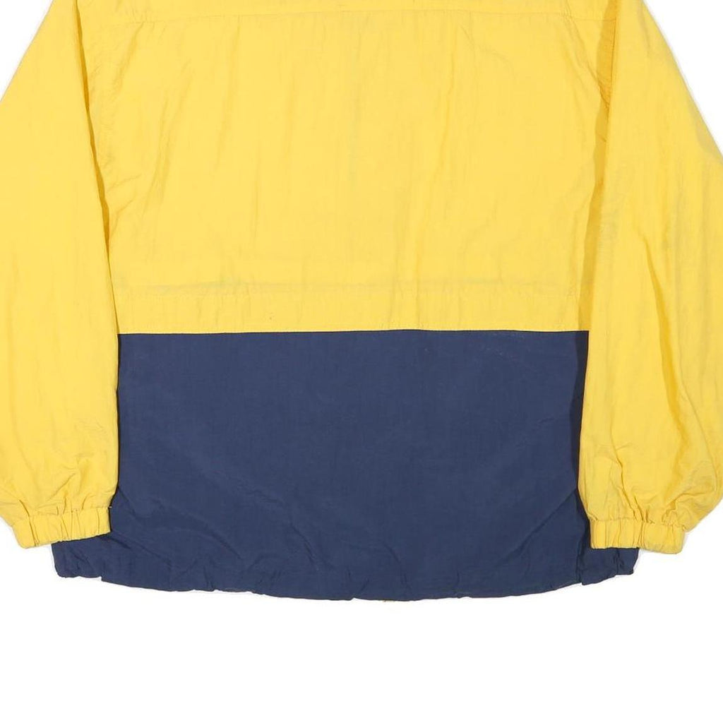 PACIFIC TRAIL Mens Yellow & Navy Classic Jacket L Polyester Blend Zip Outdoor