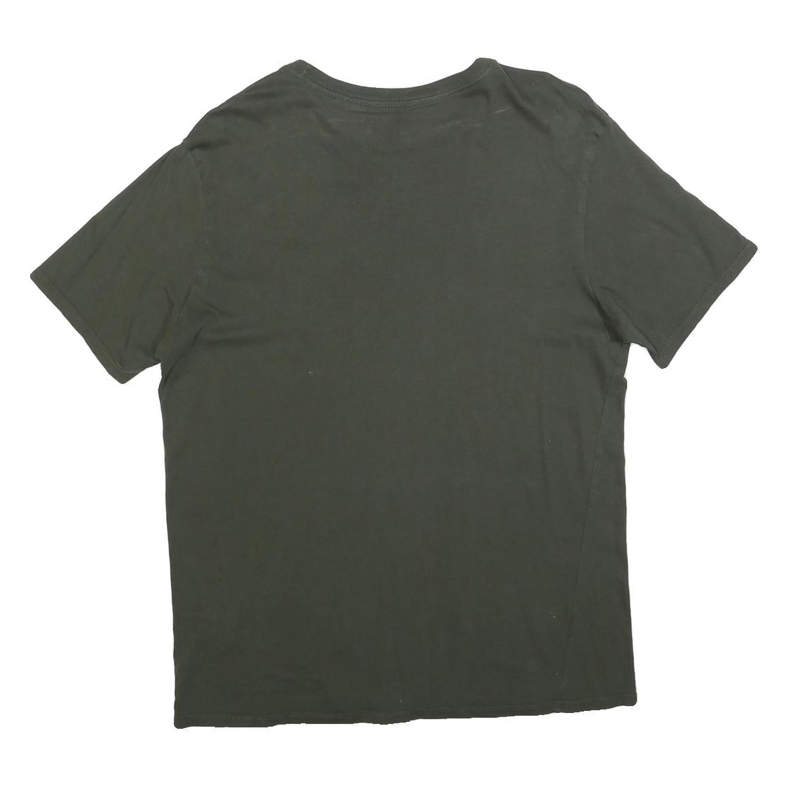 NIKE Mens Black Classic T-Shirt L Short Sleeve Crew Neck Cotton Blend Logo