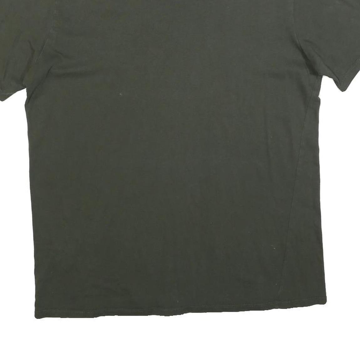 NIKE Mens Black Classic T-Shirt L Short Sleeve Crew Neck Cotton Blend Logo