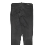 CALVIN KLEIN JEANS Womens Black Slim Skinny Denim Woven W30 L30 Stretch Zip