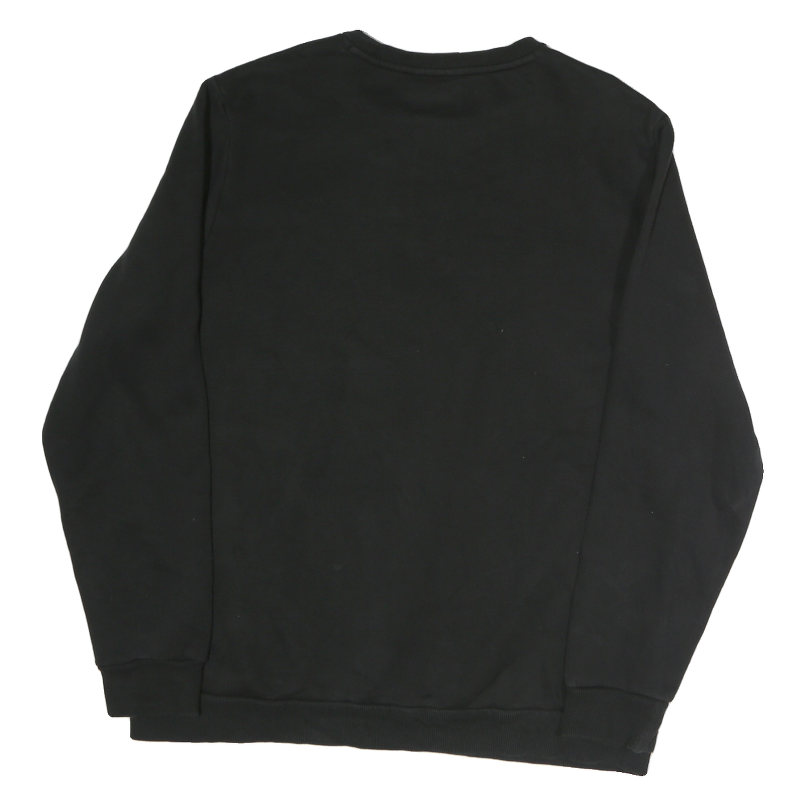 PUMA Mens Black Cotton Crew Neck XL Sweatshirt Logo Print Casual