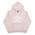 UMBRO Womens Pink Hoodie L Cotton Blend Casual Oversized Comfort Style