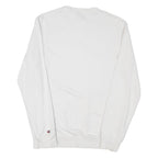 CHAMPION Mens Sweatshirt White S