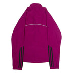 ADIDAS Womens Track Jacket Purple UK 12