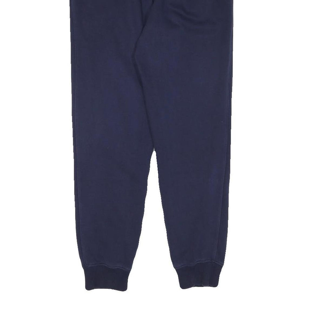 FILA Mens Joggers Navy Blue Slim Tapered S W28 L28 Cotton Blend Casual