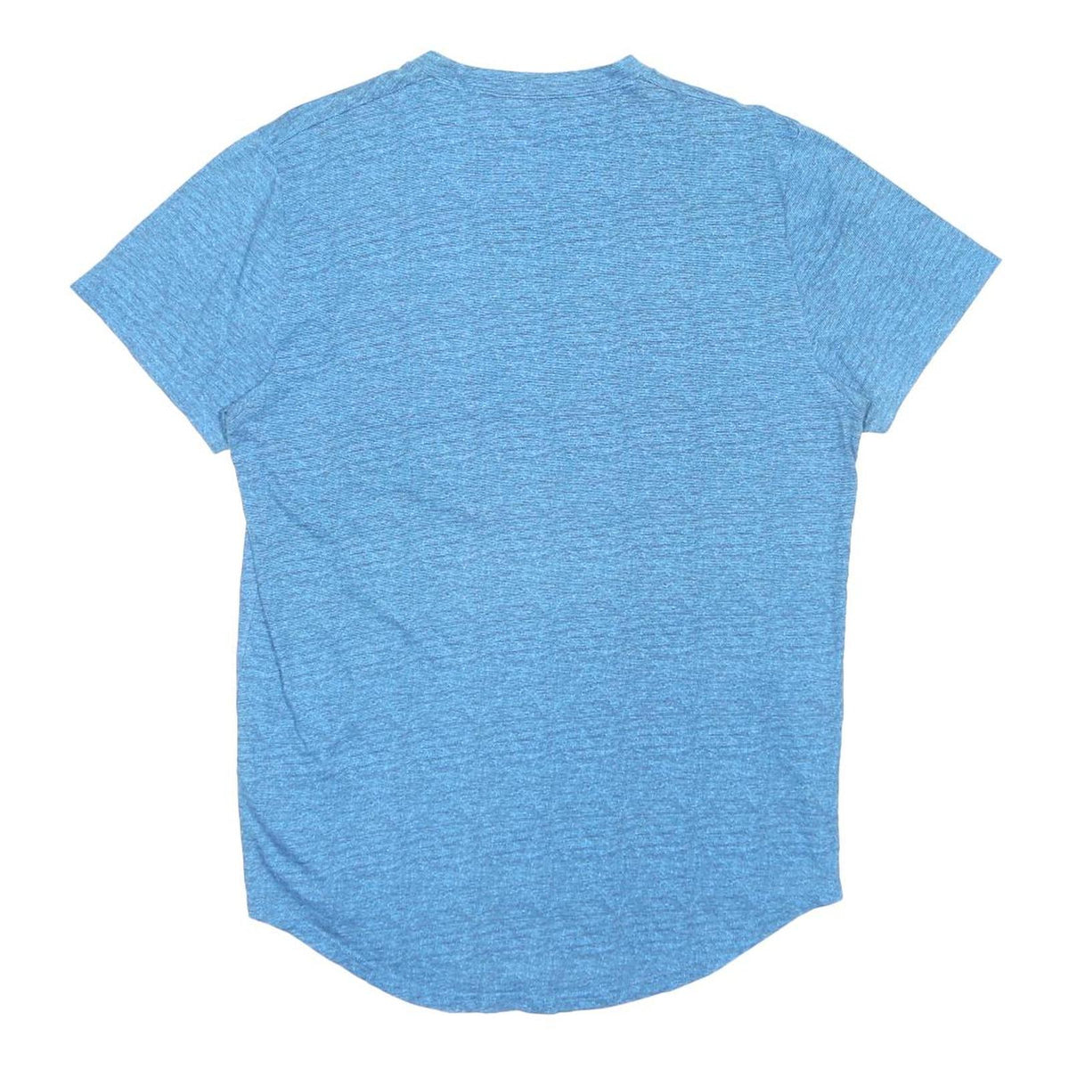 HOLLISTER Mens Blue Pocket T-Shirt L Short Sleeve Crew Neck Casual Cotton Blend