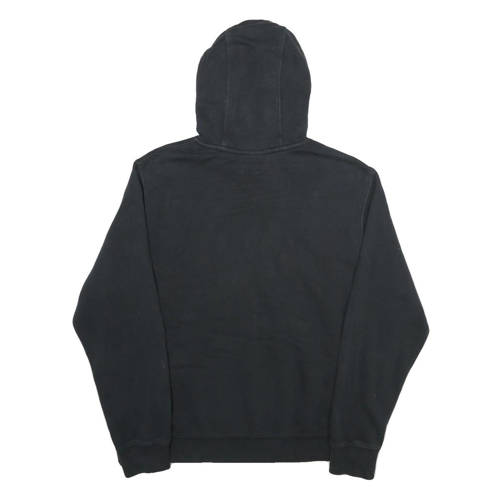 NIKE Mens Black Westside Basketball Hoodie L Cotton Blend Pullover Hooded