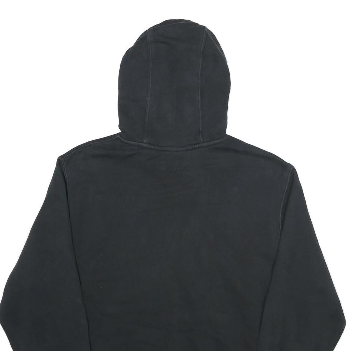 NIKE Mens Black Westside Basketball Hoodie L Cotton Blend Pullover Hooded