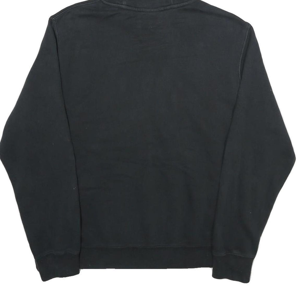 NIKE Mens Black Westside Basketball Hoodie L Cotton Blend Pullover Hooded