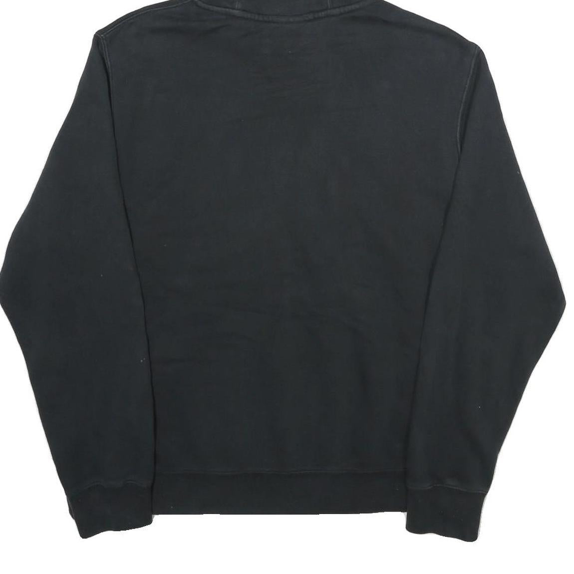 NIKE Mens Black Westside Basketball Hoodie L Cotton Blend Pullover Hooded