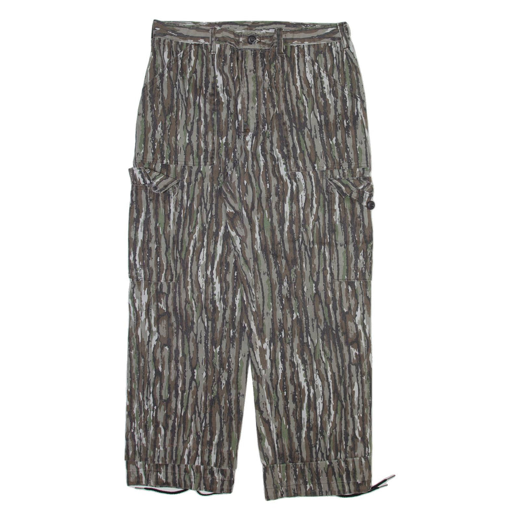 LIBERTY Cargo Mens Trousers Grey Relaxed Straight W34 L28