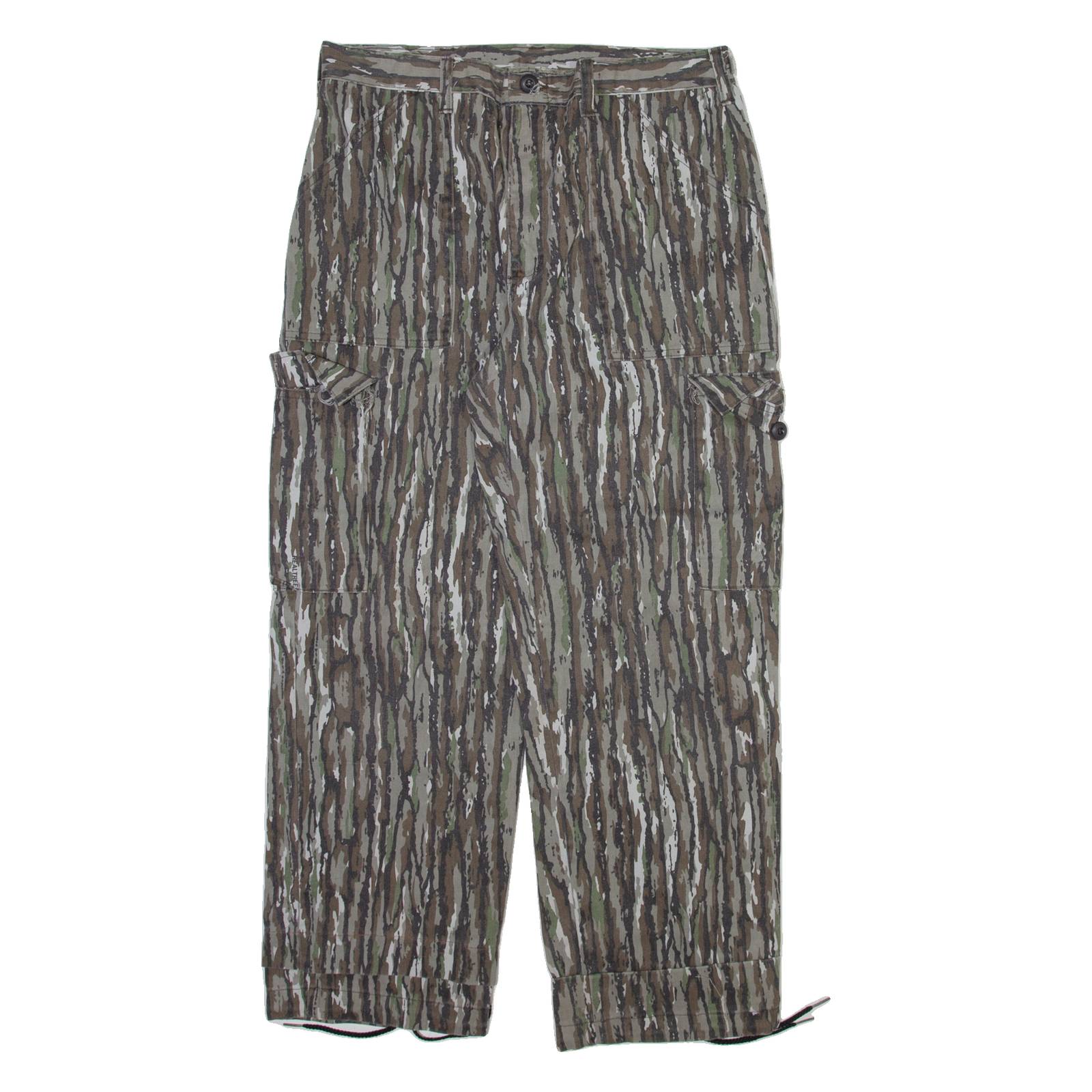 LIBERTY Cargo Mens Trousers Grey Relaxed Straight W34 L28