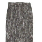 LIBERTY Cargo Mens Trousers Grey Relaxed Straight W34 L28
