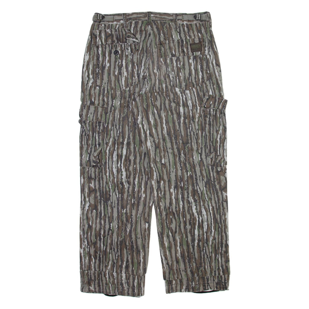 LIBERTY Cargo Mens Trousers Grey Relaxed Straight W34 L28