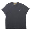 TIMBERLAND Mens Black Classic T-Shirt 2XL Short Sleeve Crew Neck Cotton Blend
