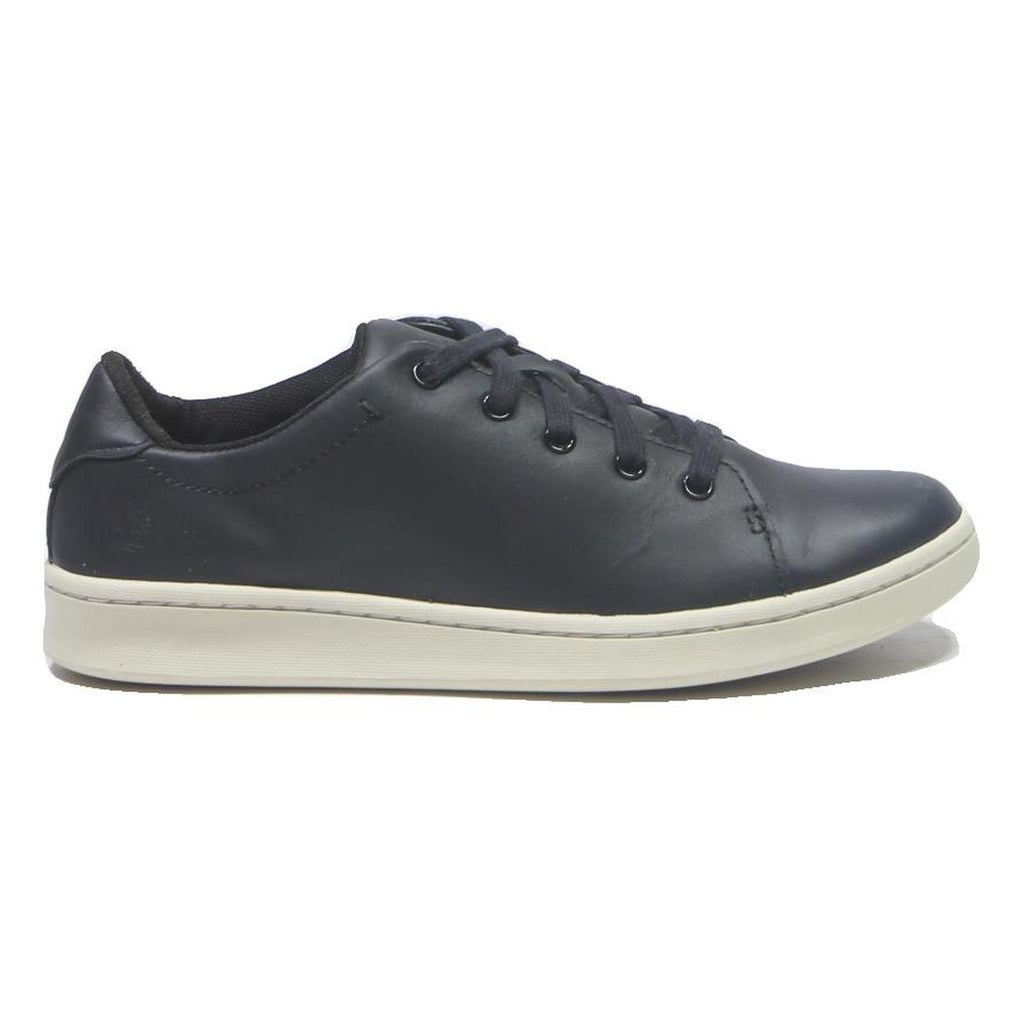 TIMBERLAND Groveton Womens Lace-Up Trainer Shoes Black Leather UK 5.5 Casual