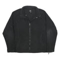 THE NORTH FACE Womens Black Zip Jacket XL Polyester Plain Outdoor Casual