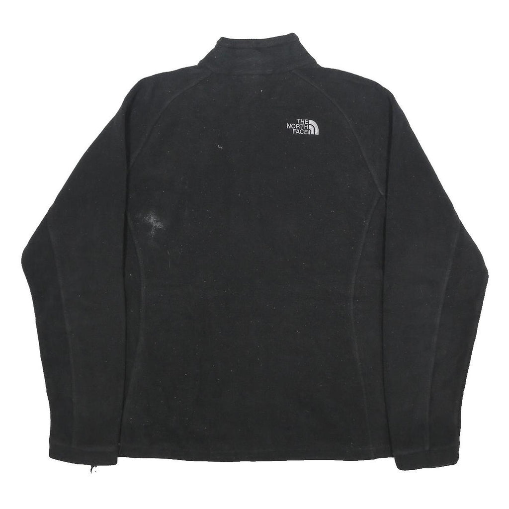 THE NORTH FACE Womens Black Zip Jacket XL Polyester Plain Outdoor Casual