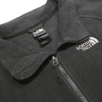 THE NORTH FACE Womens Black Zip Jacket XL Polyester Plain Outdoor Casual