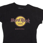 HARD ROCK CAFE Barcelona Womens T-Shirt Black S