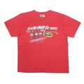 WINNER'S CIRCLE Mens Red Nascar Sprint Cup Series 2008 Graphic T-Shirt L Short