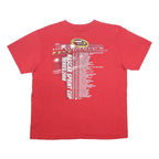 WINNER'S CIRCLE Mens Red Nascar Sprint Cup Series 2008 Graphic T-Shirt L Short
