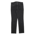 LEVI'S Womens Jeans Black Slim Skinny Denim W29 L29 Zip Cotton Blend Premium