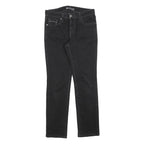 LEVI'S Womens Jeans Black Slim Skinny Denim W29 L29 Zip Cotton Blend Premium