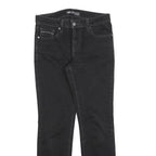 LEVI'S Womens Jeans Black Slim Skinny Denim W29 L29 Zip Cotton Blend Premium